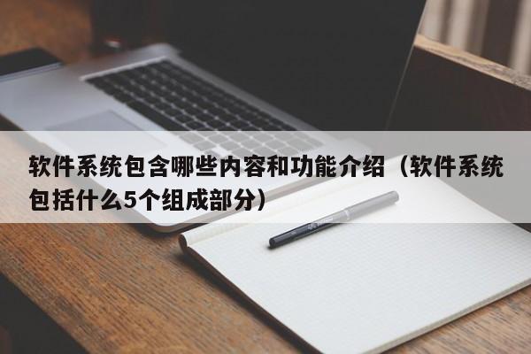 软件系统包含哪些内容和功能介绍（软件系统包括什么5个组成部分）