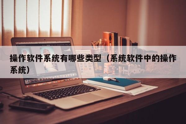 操作软件系统有哪些类型（系统软件中的操作系统）