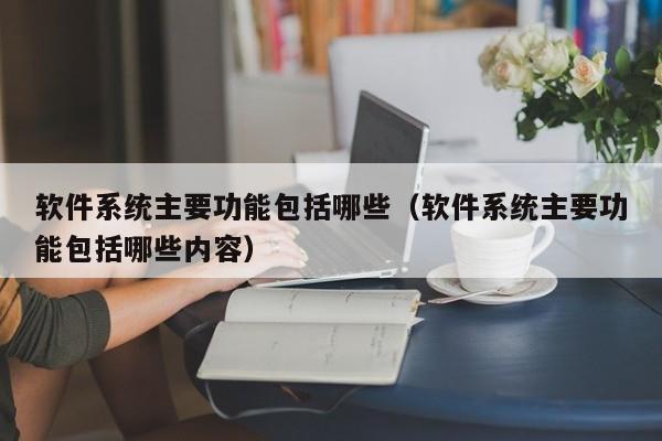 软件系统主要功能包括哪些（软件系统主要功能包括哪些内容）